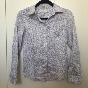 Banana Republic Non-Iron Petite Button Down